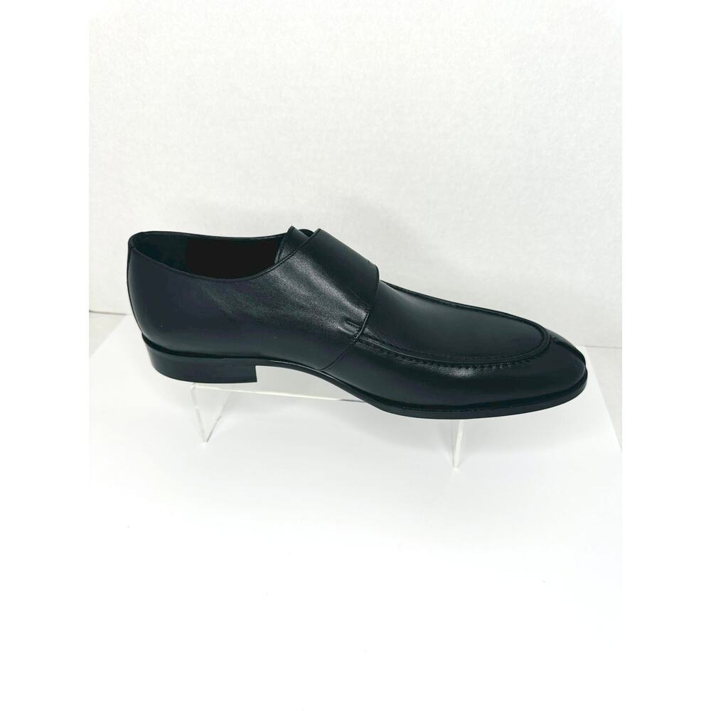 Vellapais Black Double Monk Strap Dress Shoes Arlington size US 13 - Picture 2 of 11